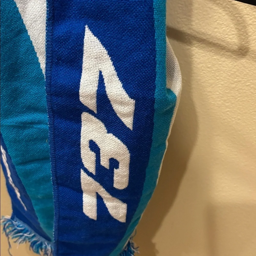 Boeing 737 Blue Scarf
